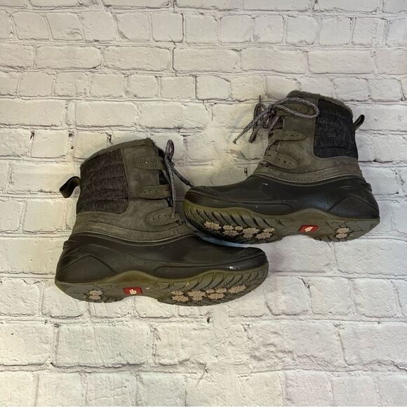 The North Face Shellista II Mid Faux Fur Boots US 6.5 - Cloud Grey - Picture 6 of 9